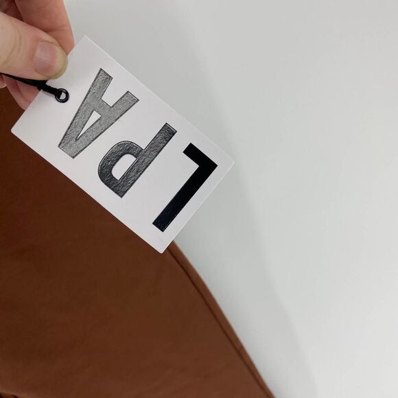 Revolve LPA Wander high waist brown legging Tie waist skinny cut NWT Womens M - Picture 5 of 8